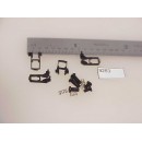 9263 - Step Iron, Milwaukee LJ elec., optional, extended from body for truck clearance f/p black - Pkg. 4